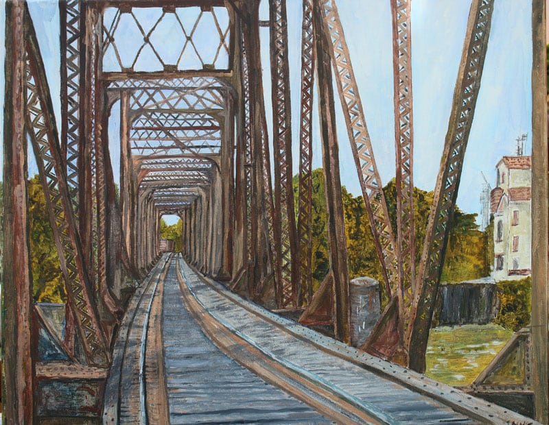 Old railway bridge